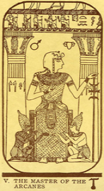 Значения карты Хозяин Арканов колоды Сен-Жермена по книге Мистерии пирамид