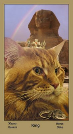 Младший Аркан «Король жезлов» галереи «Галерея «Таро Катавасия (Tarot Cat-A-Vasya)»»