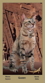Младший Аркан «Королева жезлов» галереи «Галерея «Таро Катавасия (Tarot Cat-A-Vasya)»»
