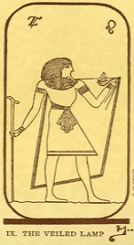 Значения карты Завешенная лампа колоды Сен-Жермена по книге Мистерии пирамид