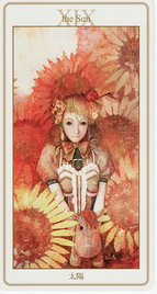 Старший Аркан «Солнце» галереи «Таро лунатиков или Безумное Таро (англ. Lunatic Tarot)»