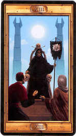 Старший Аркан «Смерть» галереи «Галерея Таро Универсальный ключ (англ. The Pictorial Key Tarot)»